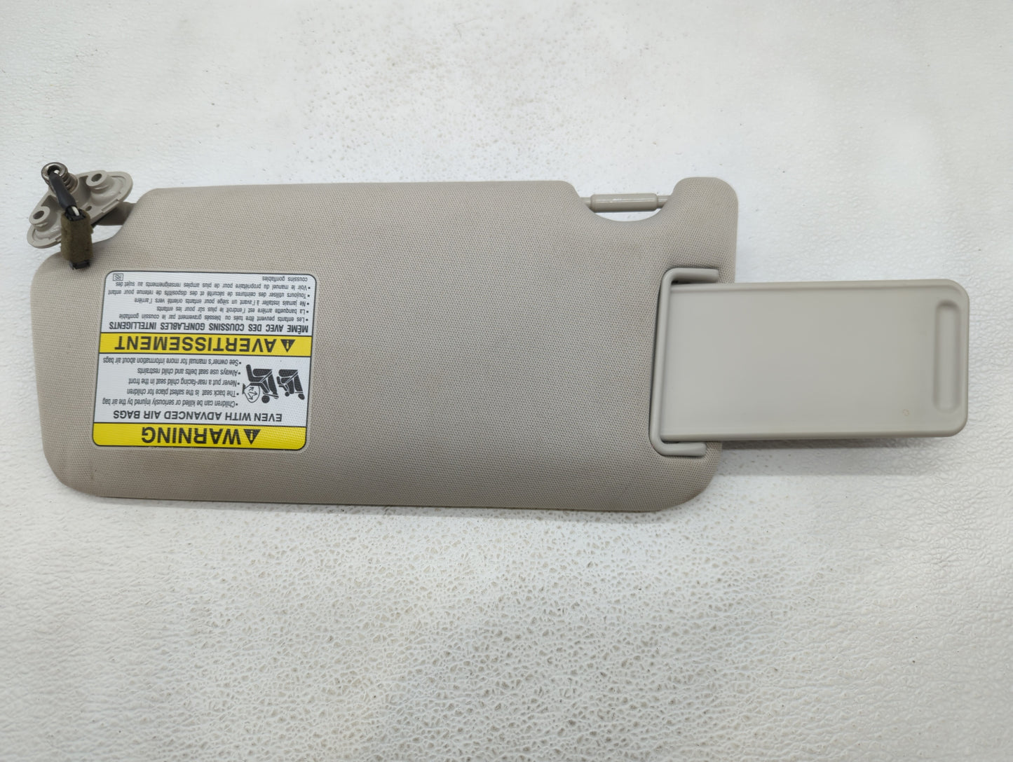 2010-2014 Subaru Legacy Sun Visor Shade Replacement Passenger Right Mirror Fits Fits 2010 2011 2012 2013 2014 OEM Used Auto 