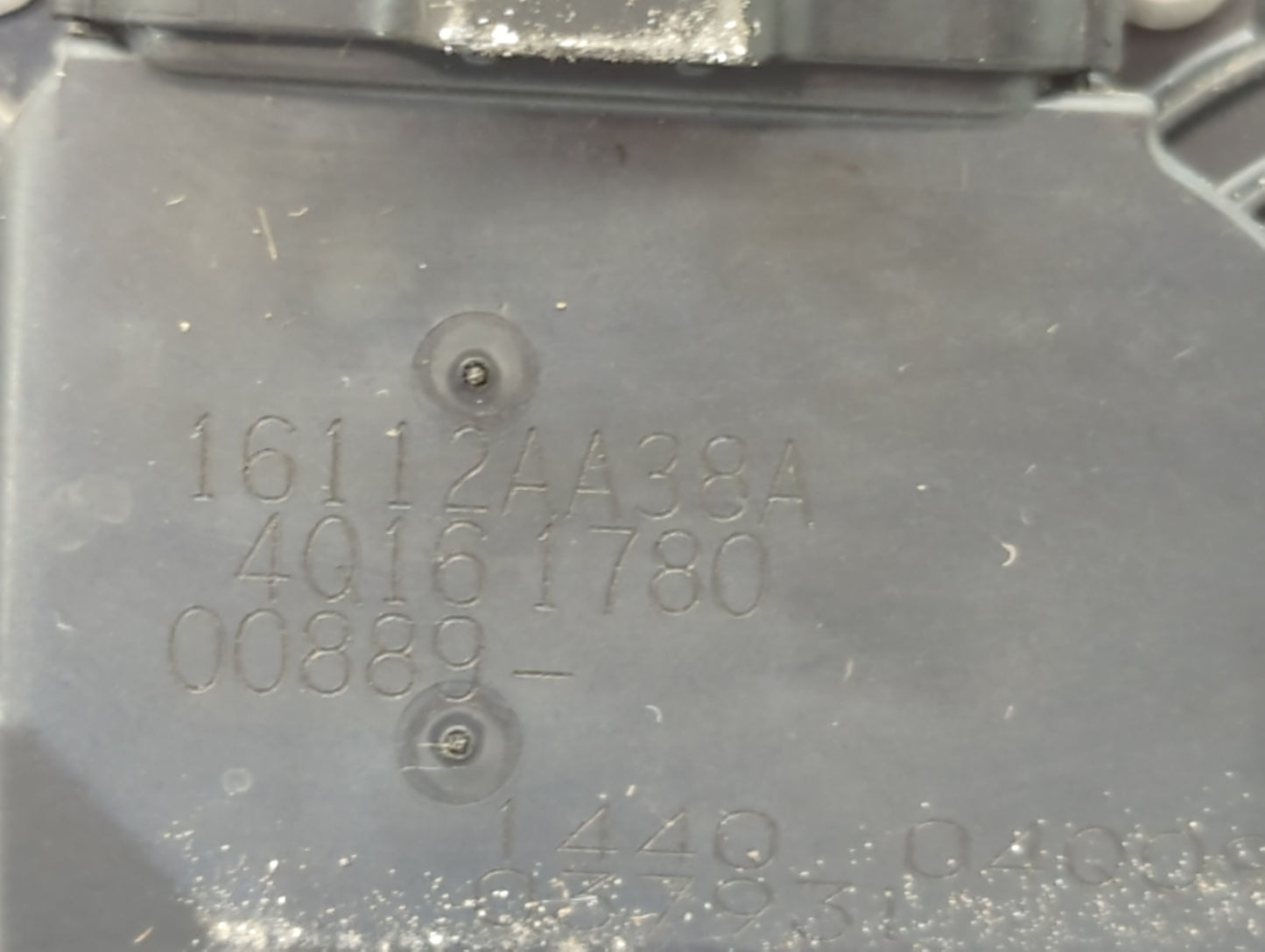 2013-2019 Subaru Legacy Throttle Body P/N:4016 1780 Fits Fits 2013 2014 2015 2016 2017 2018 2019 OEM Used Auto Parts - Oemus