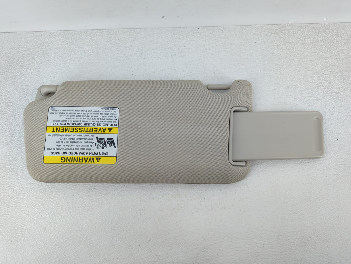 2010-2014 Subaru Legacy Sun Visor Shade Replacement Passenger Right Mirror Fits Fits 2010 2011 2012 2013 2014 OEM Used Auto 