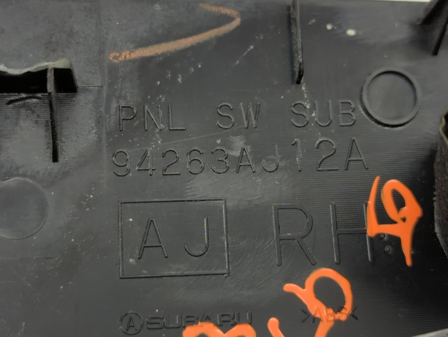 2013 Subaru Legacy Passenger Right Power Window Switch - Oemusedautoparts1.com