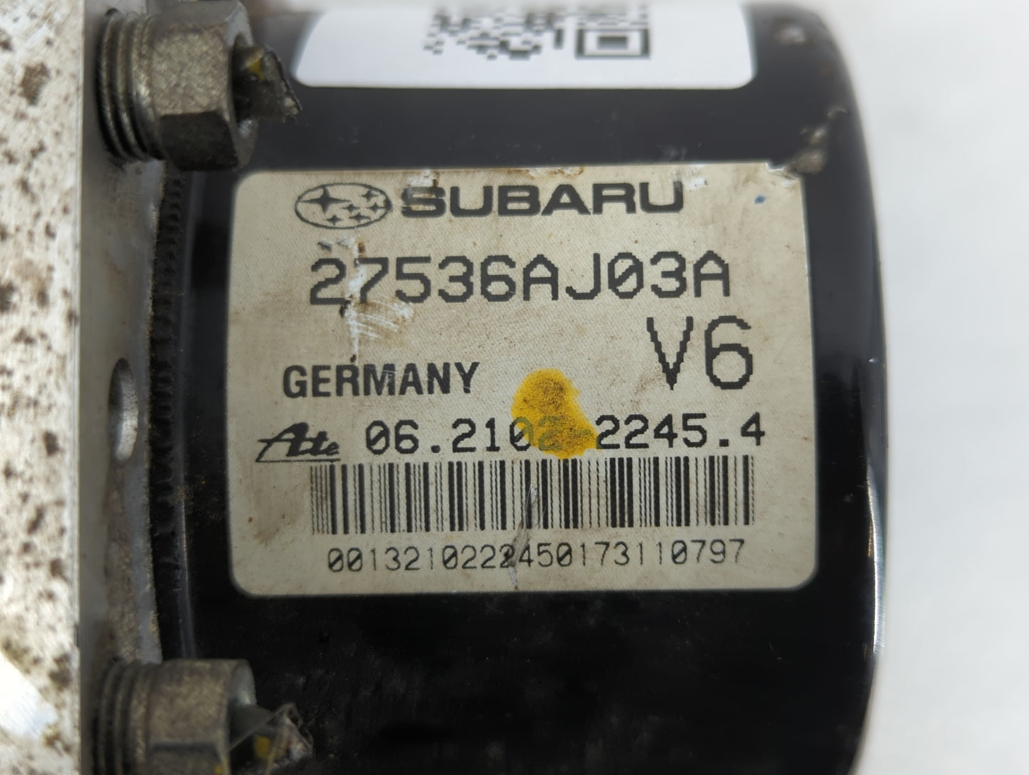 2013-2014 Subaru Legacy ABS Pump Control Module Replacement P/N:27536AJ03A Fits Fits 2013 2014 OEM Used Auto Parts - Oemused