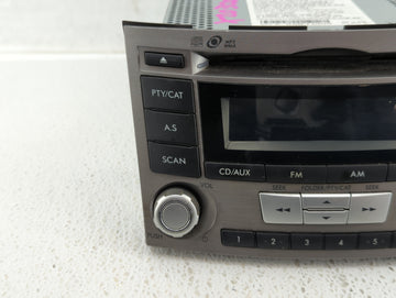 2012-2014 Subaru Legacy Am Fm Cd Player Radio Receiver