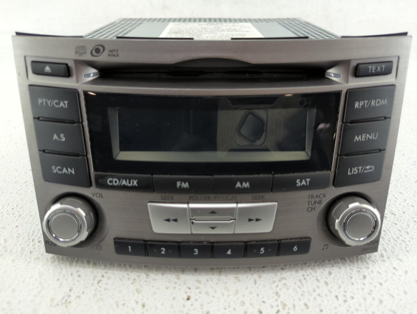 2012-2014 Subaru Legacy Am Fm Cd Player Radio Receiver - Oemusedautoparts1.com