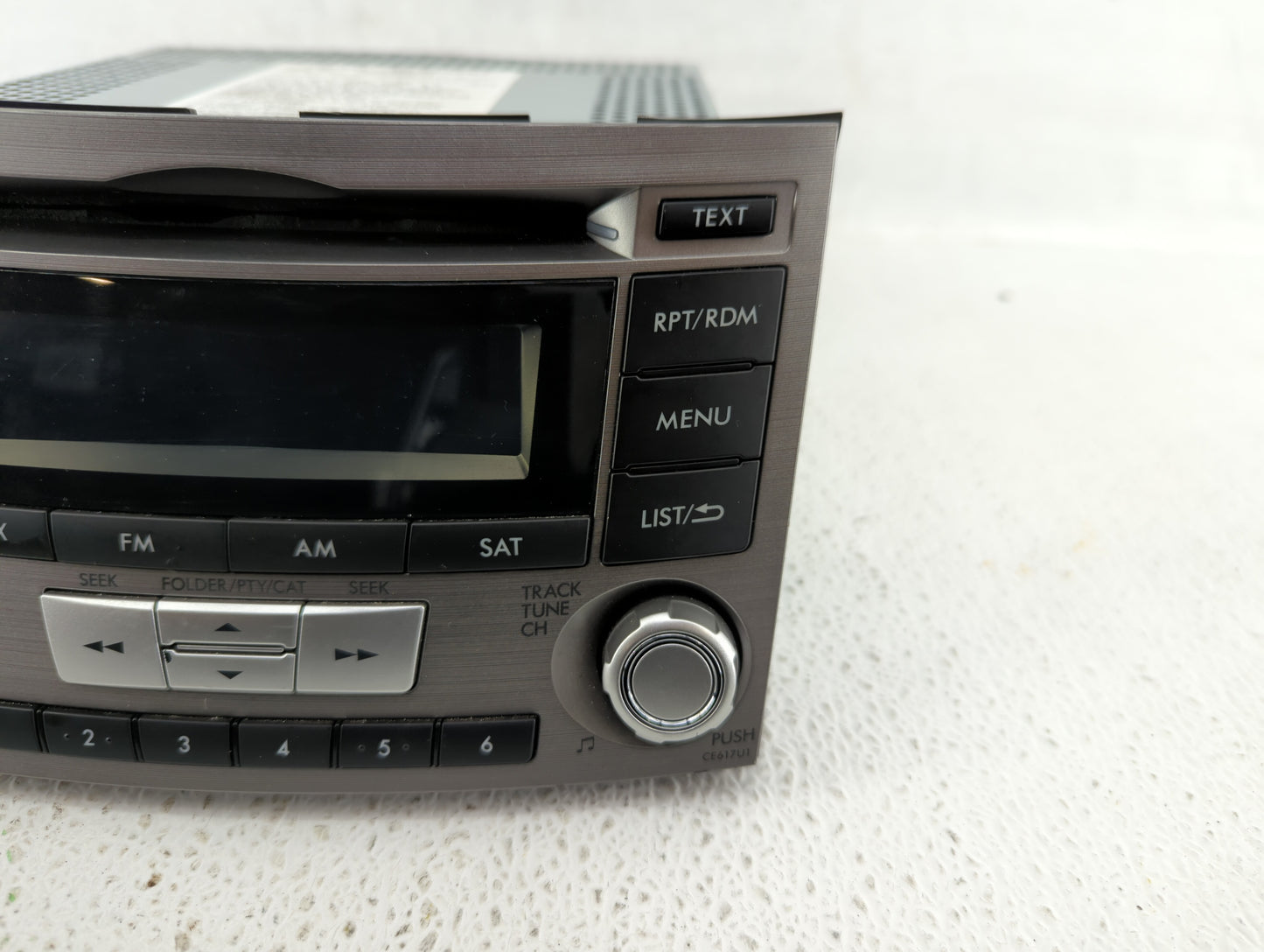 2012-2014 Subaru Legacy Am Fm Cd Player Radio Receiver - Oemusedautoparts1.com