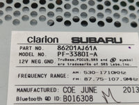 2012-2014 Subaru Legacy Am Fm Cd Player Radio Receiver - Oemusedautoparts1.com