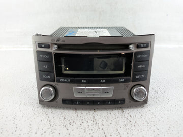 2012-2014 Subaru Legacy Radio AM FM Cd Player Receiver Replacement P/N:86201AJ61A Fits Fits 2012 2013 2014 OEM Used Auto Par