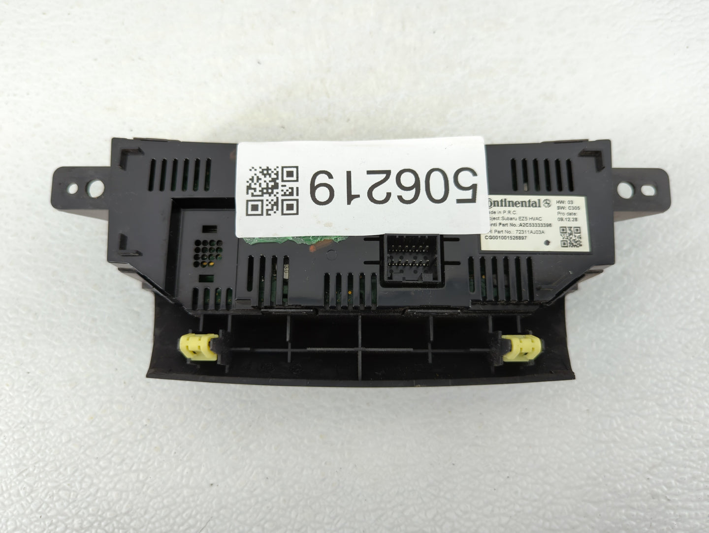2010-2014 Subaru Legacy Climate Control Module Temperature AC/Heater Replacement P/N:72311AJ08A 72311AJ03A Fits OEM Used Aut