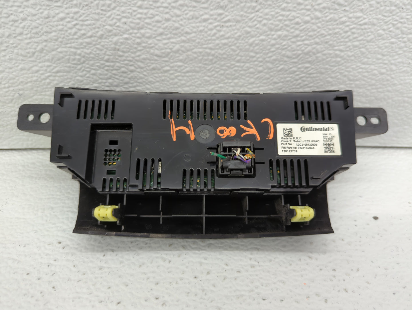 2010-2014 Subaru Legacy Climate Control Module Temperature AC/Heater Replacement P/N:72311AJ03A A2C31603500 Fits OEM Used Au