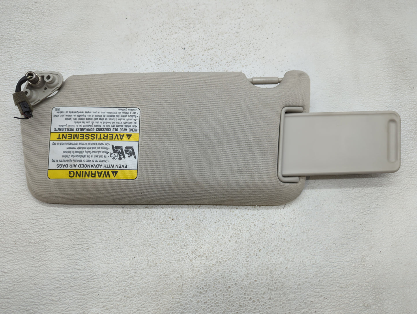2012-2014 Subaru Legacy Sun Visor Shade Replacement Passenger Right Mirror Fits Fits 2012 2013 2014 OEM Used Auto Parts - Oe