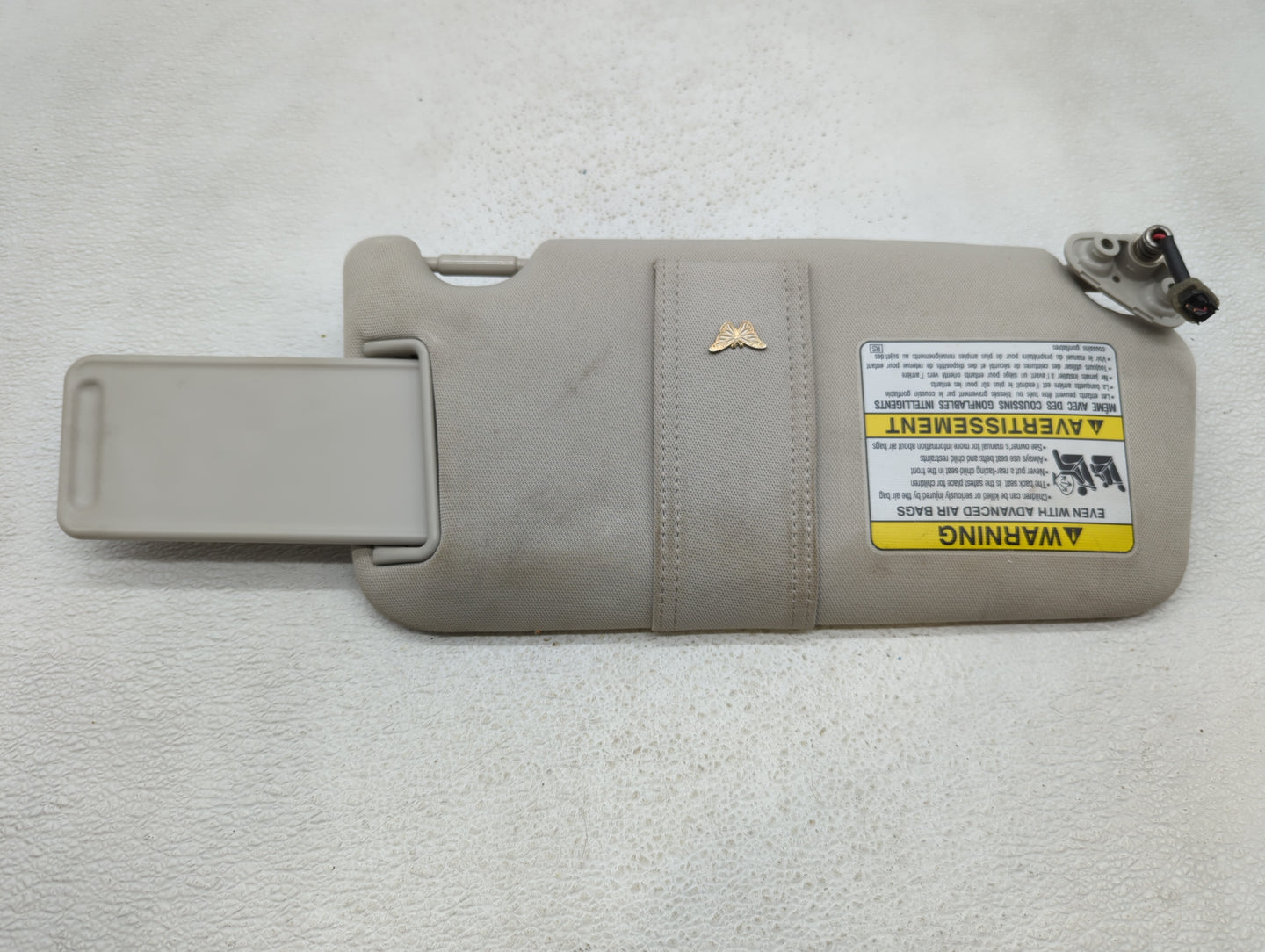 2012-2014 Subaru Legacy Sun Visor Shade Replacement Driver Left Mirror Fits Fits 2012 2013 2014 OEM Used Auto Parts - Oemuse