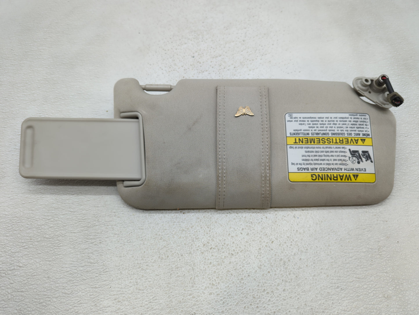 2012-2014 Subaru Legacy Sun Visor Shade Replacement Driver Left Mirror Fits Fits 2012 2013 2014 OEM Used Auto Parts - Oemuse