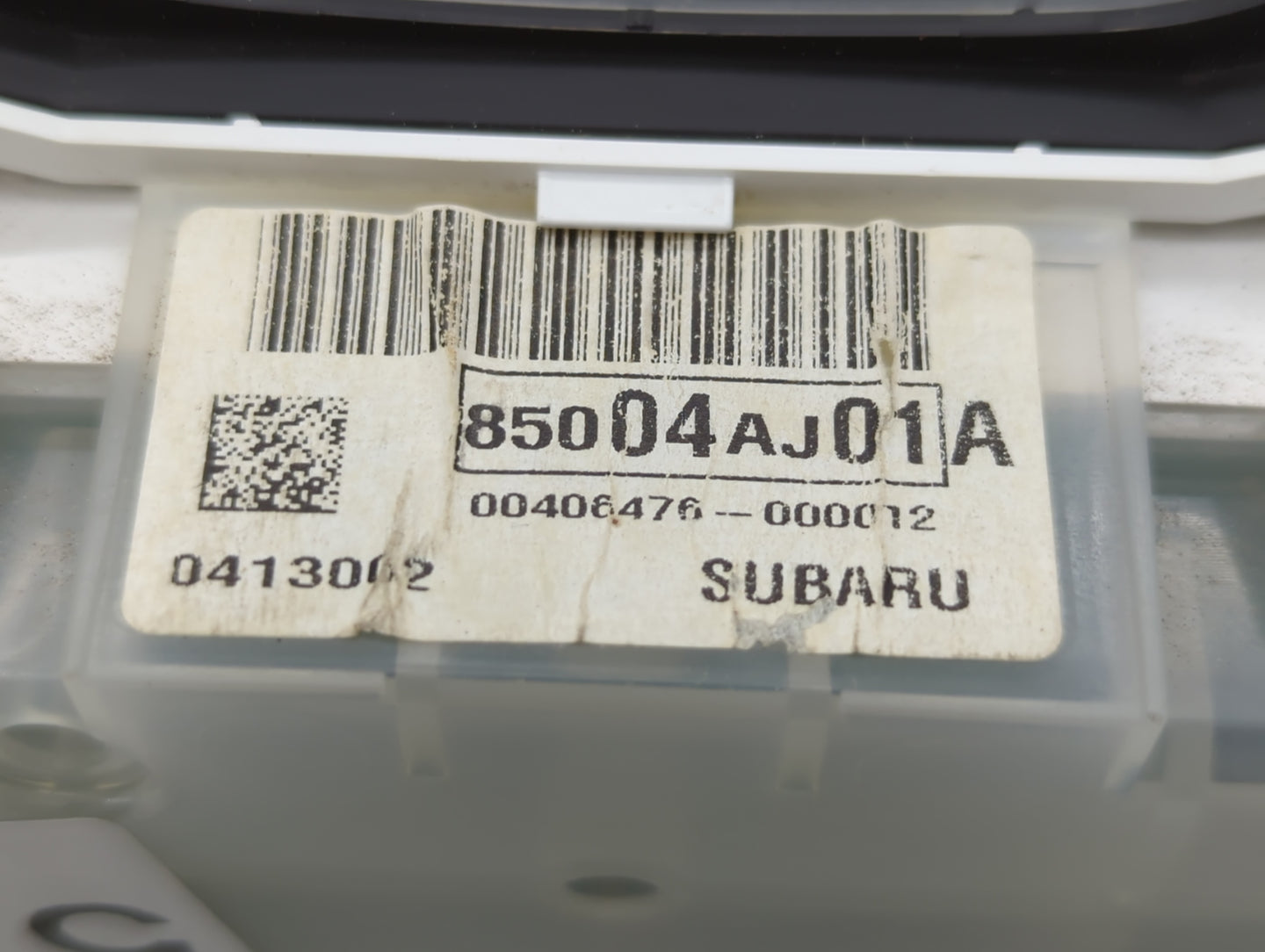 2013-2014 Subaru Legacy Instrument Cluster Speedometer Gauges P/N:85004AJ01A Fits Fits 2013 2014 OEM Used Auto Parts - Oemus