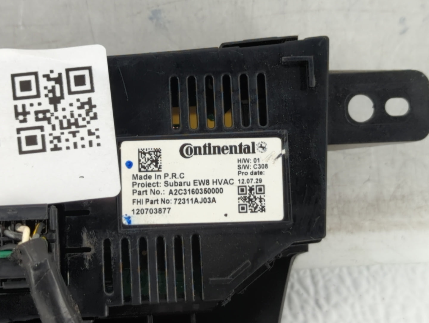 2010-2014 Subaru Legacy Climate Control Module Temperature AC/Heater Replacement P/N:72311AJ03A Fits Fits 2010 2011 2012 201