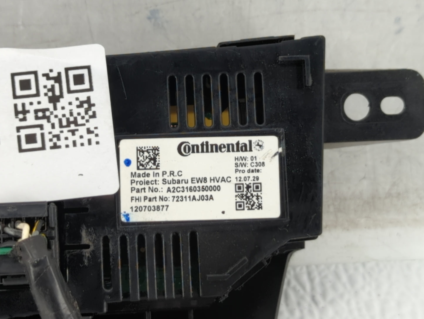2010-2014 Subaru Legacy Climate Control Module Temperature AC/Heater Replacement P/N:72311AJ03A Fits Fits 2010 2011 2012 201