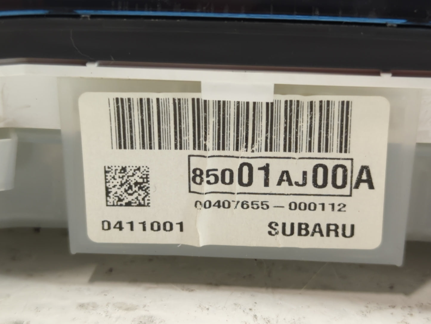 2013-2014 Subaru Legacy Instrument Cluster Speedometer Gauges P/N:85001AJ00A Fits Fits 2013 2014 OEM Used Auto Parts - Oemus