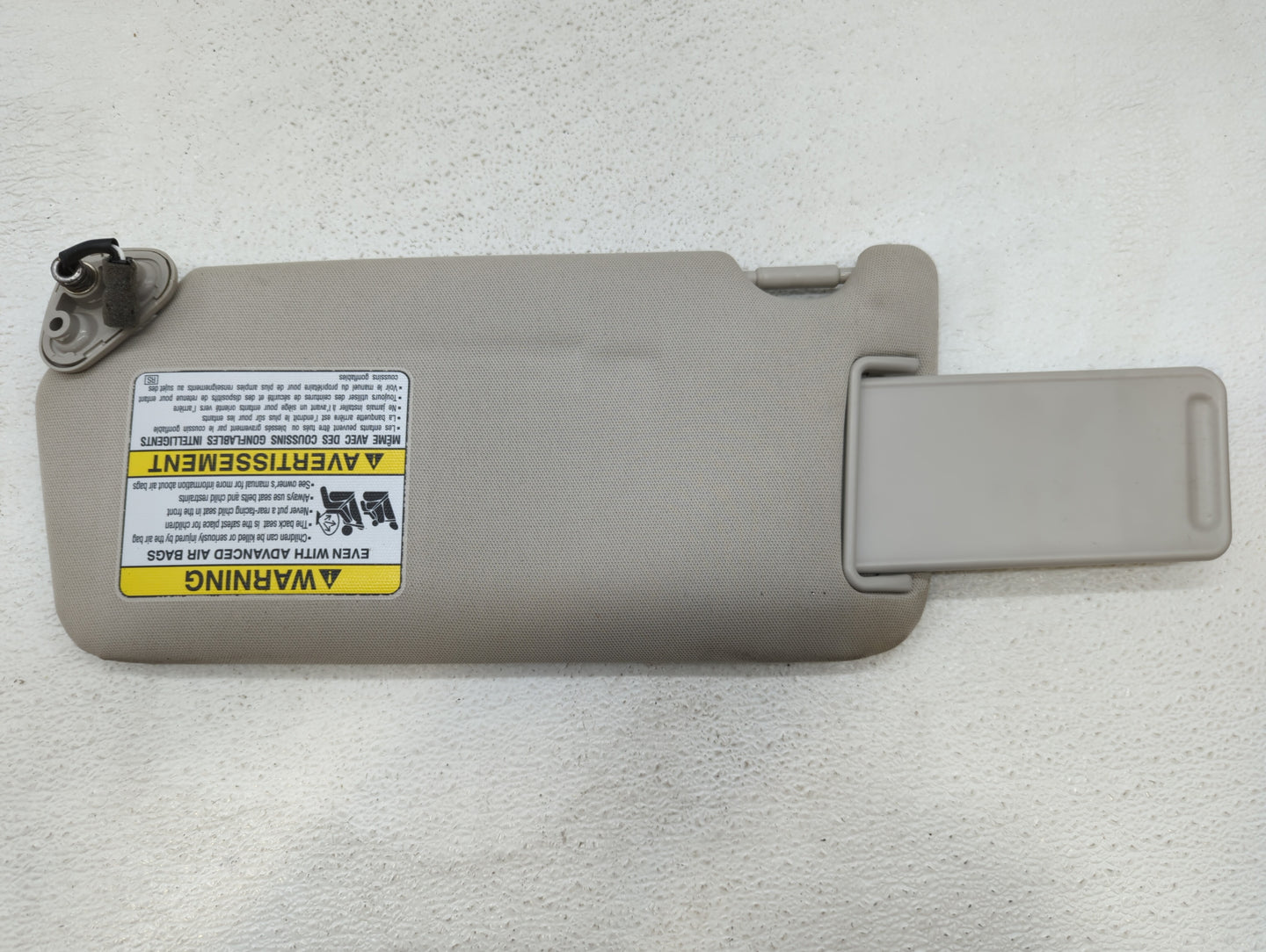 2010-2014 Subaru Legacy Sun Visor Shade Replacement Passenger Right Mirror Fits Fits 2010 2011 2012 2013 2014 OEM Used Auto 