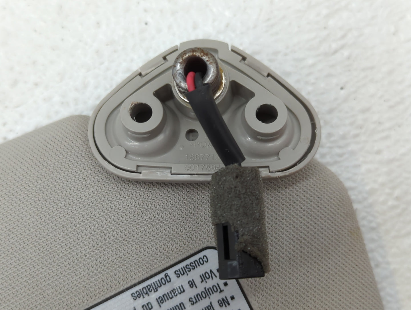 2010-2014 Subaru Legacy Sun Visor Shade Replacement Driver Left Mirror Fits Fits 2010 2011 2012 2013 2014 OEM Used Auto Part