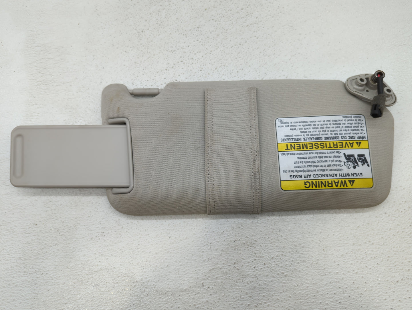 2010-2014 Subaru Legacy Sun Visor Shade Replacement Driver Left Mirror Fits Fits 2010 2011 2012 2013 2014 OEM Used Auto Part