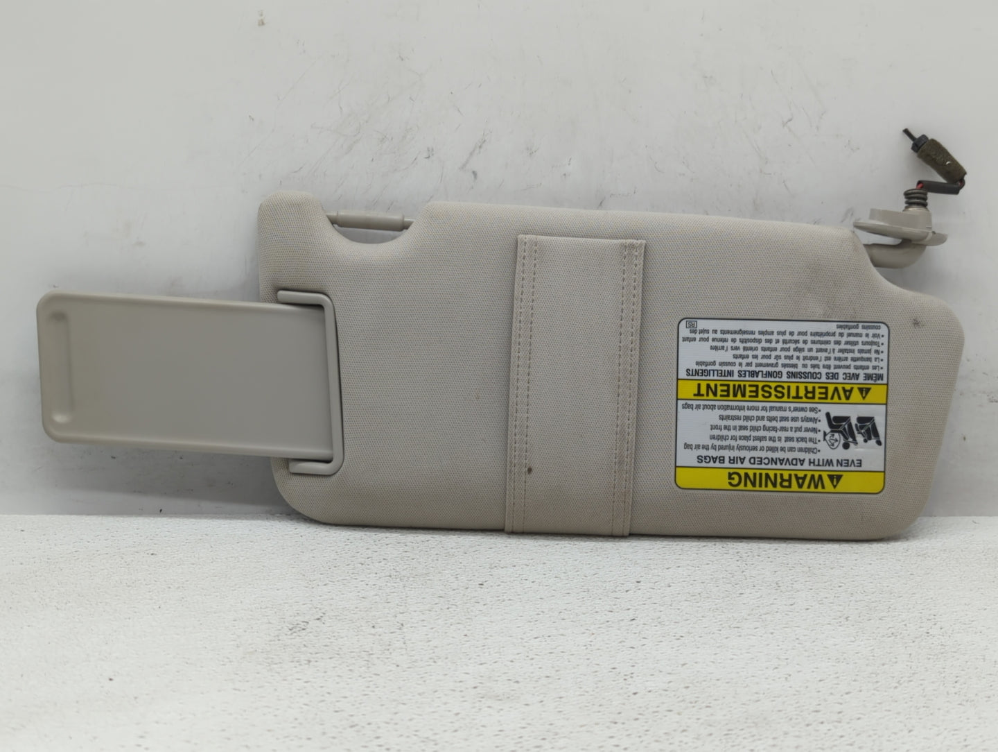 2010-2014 Subaru Legacy Sun Visor Shade Replacement Driver Left Mirror Fits Fits 2010 2011 2012 2013 2014 OEM Used Auto Part