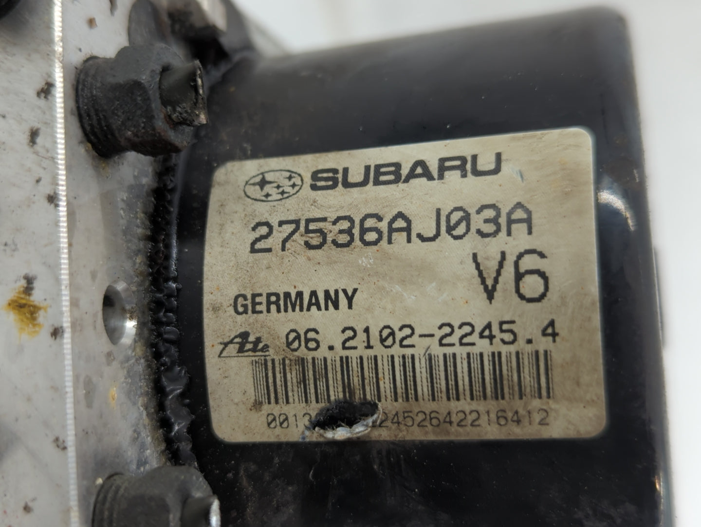 2013-2014 Subaru Legacy ABS Pump Control Module Replacement P/N:27536AJ03A Fits Fits 2013 2014 OEM Used Auto Parts - Oemused