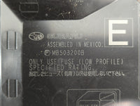 2010-2014 Subaru Legacy Fusebox Fuse Box Panel Relay Module P/N:MB503200B Fits Fits 2010 2011 2012 2013 2014 OEM Used Auto P
