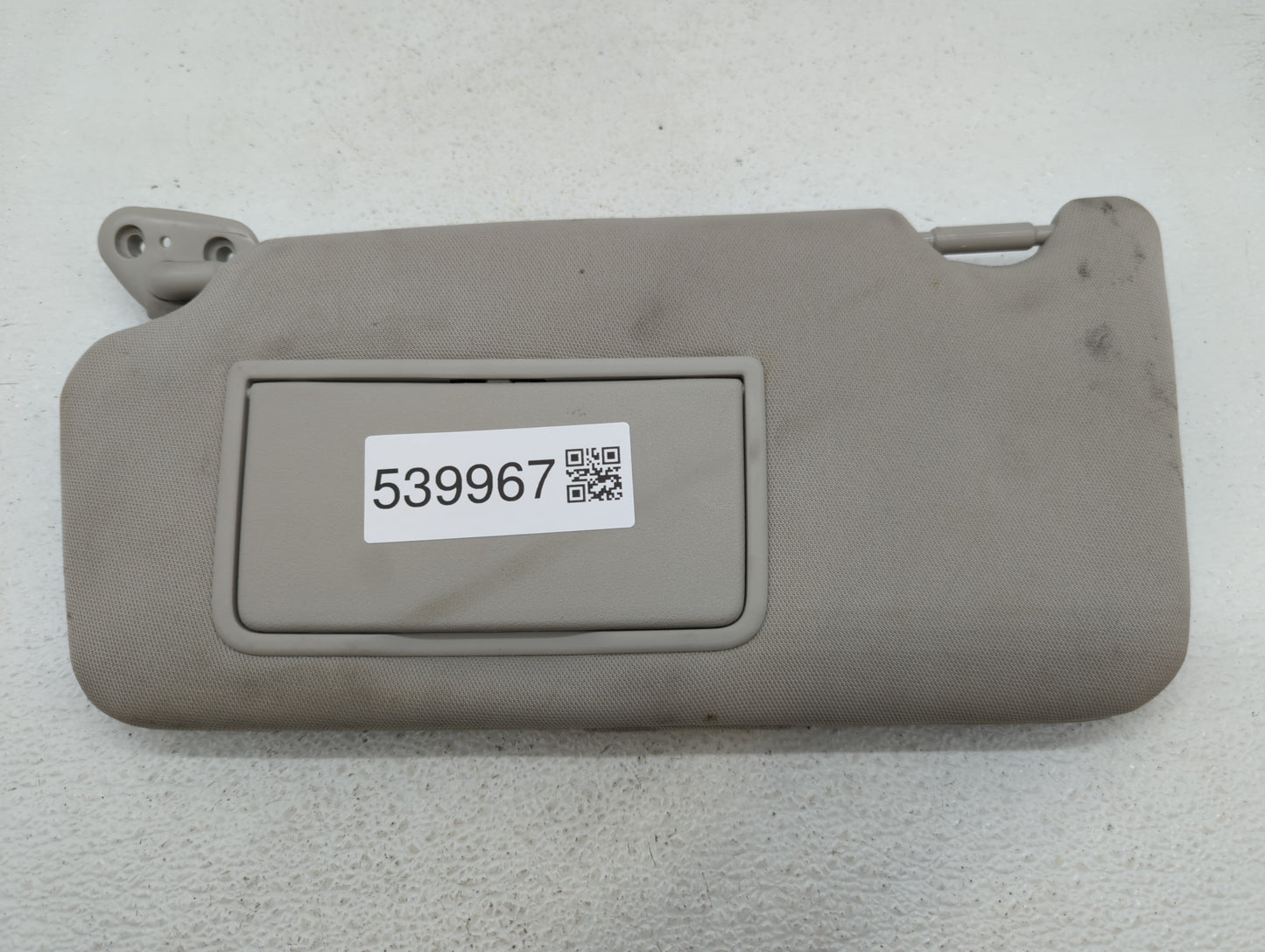 2010-2014 Subaru Legacy Sun Visor Shade Replacement Driver Left Mirror Fits Fits 2010 2011 2012 2013 2014 OEM Used Auto Part