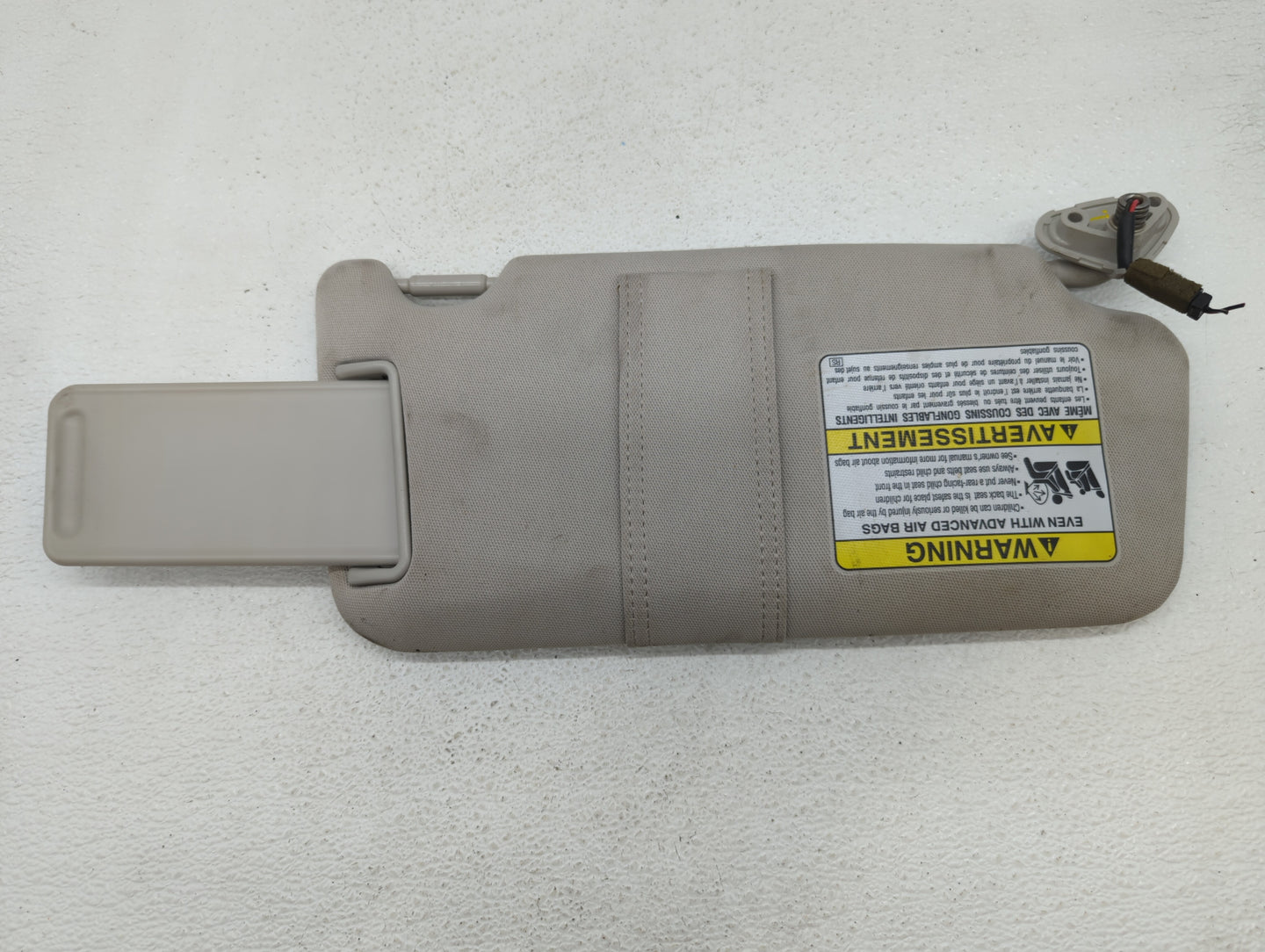 2010-2014 Subaru Legacy Sun Visor Shade Replacement Driver Left Mirror Fits Fits 2010 2011 2012 2013 2014 OEM Used Auto Part