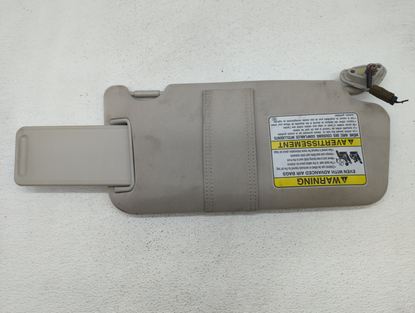 2010-2014 Subaru Legacy Sun Visor Shade Replacement Driver Left Mirror Fits Fits 2010 2011 2012 2013 2014 OEM Used Auto Part