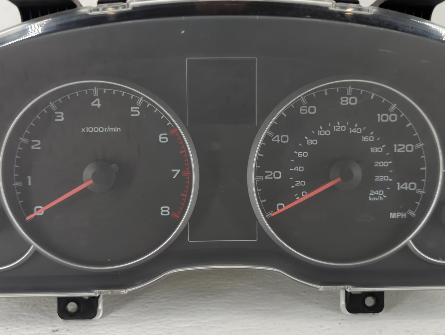 2013-2014 Subaru Legacy Instrument Cluster Speedometer Gauges P/N:85004AJ01A Fits Fits 2013 2014 OEM Used Auto Parts - Oemus