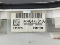 2013-2014 Subaru Legacy Instrument Cluster Speedometer Gauges P/N:85004AJ01A Fits Fits 2013 2014 OEM Used Auto Parts - Oemus