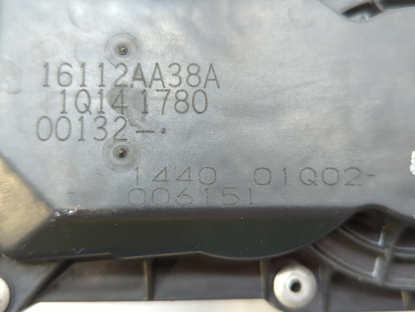 2013-2019 Subaru Legacy Throttle Body P/N:16112AA38A Fits Fits 2013 2014 2015 2016 2017 2018 2019 OEM Used Auto Parts - Oemu