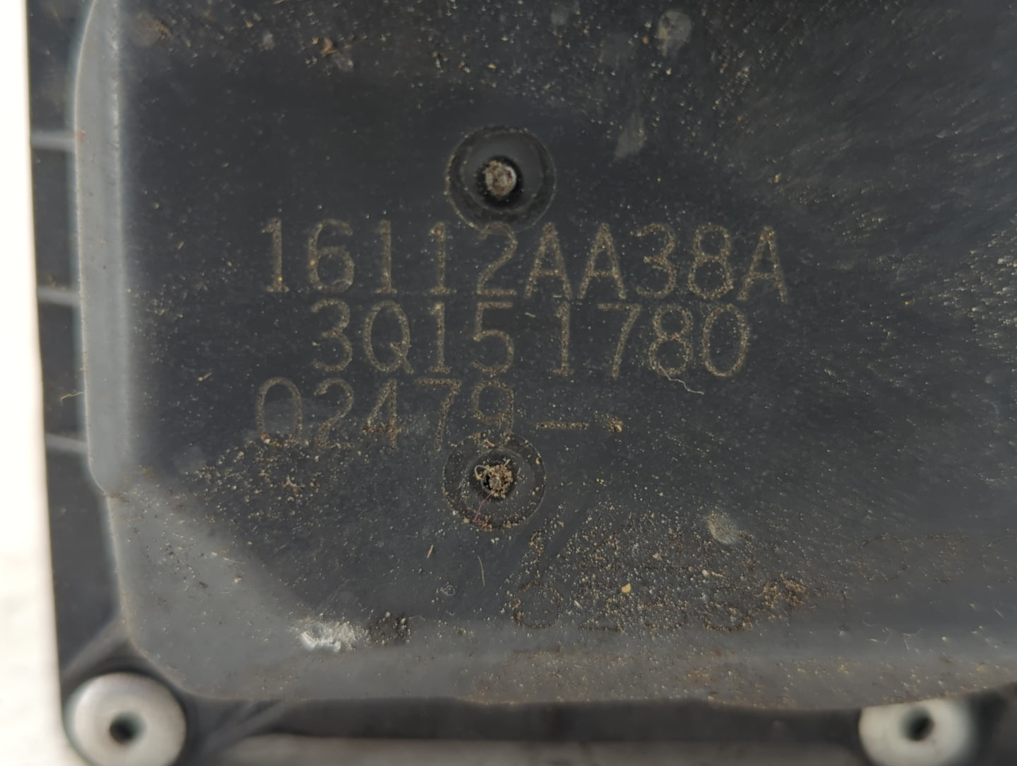 2013-2019 Subaru Legacy Throttle Body P/N:16112AA38A Fits Fits 2013 2014 2015 2016 2017 2018 2019 OEM Used Auto Parts - Oemu