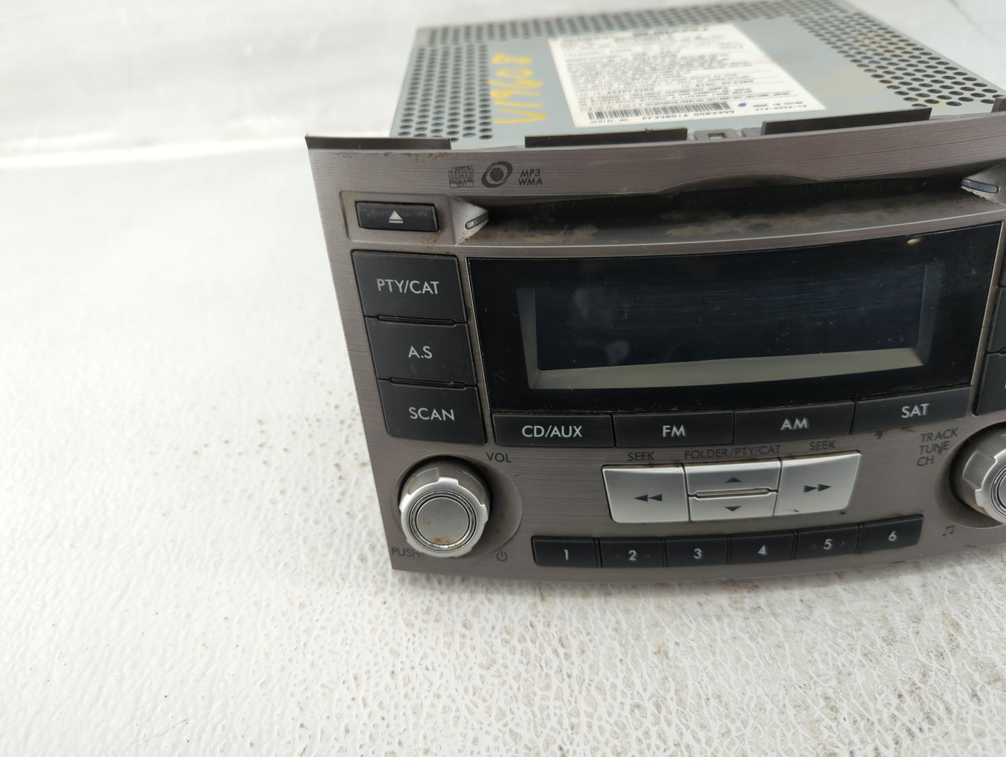 2012-2014 Subaru Legacy Am Fm Cd Player Radio Receiver - Oemusedautoparts1.com