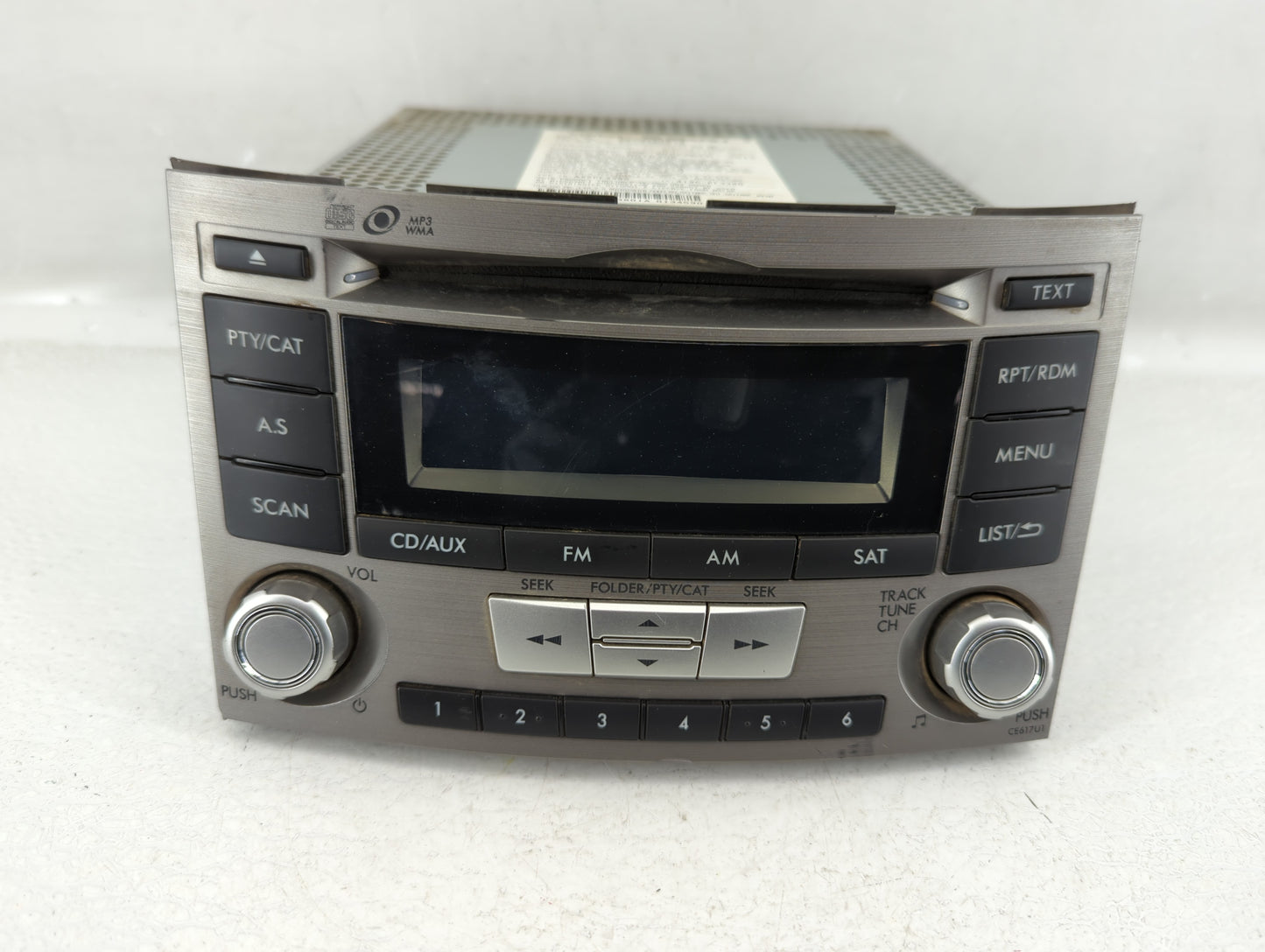 2012-2014 Subaru Legacy Am Fm Cd Player Radio Receiver - Oemusedautoparts1.com