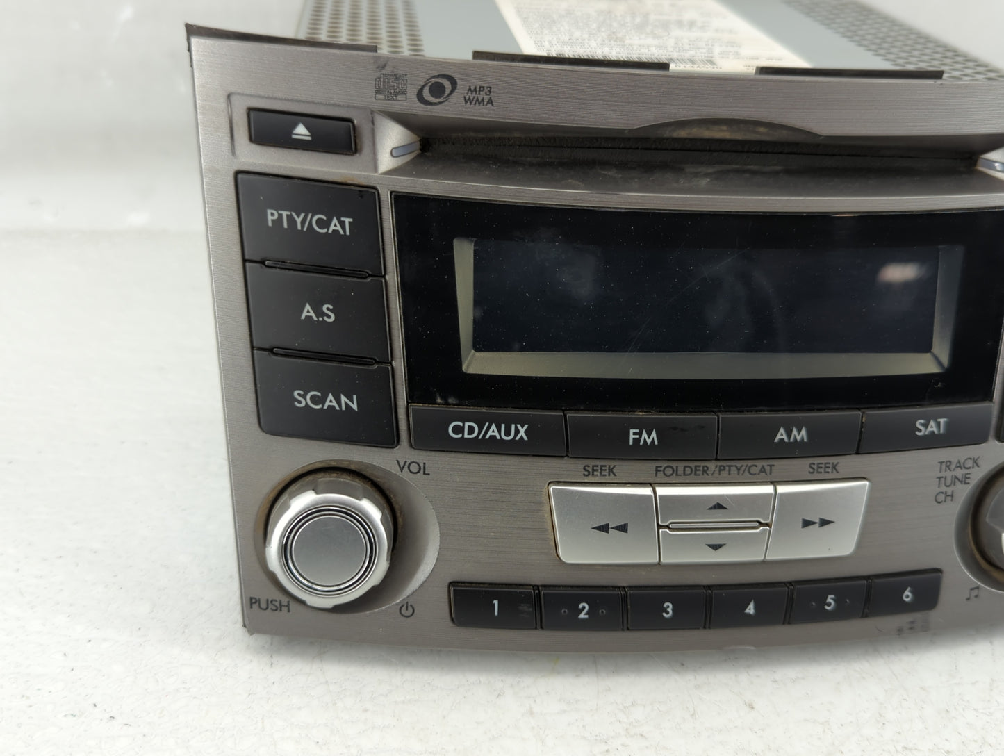 2012-2014 Subaru Legacy Am Fm Cd Player Radio Receiver - Oemusedautoparts1.com