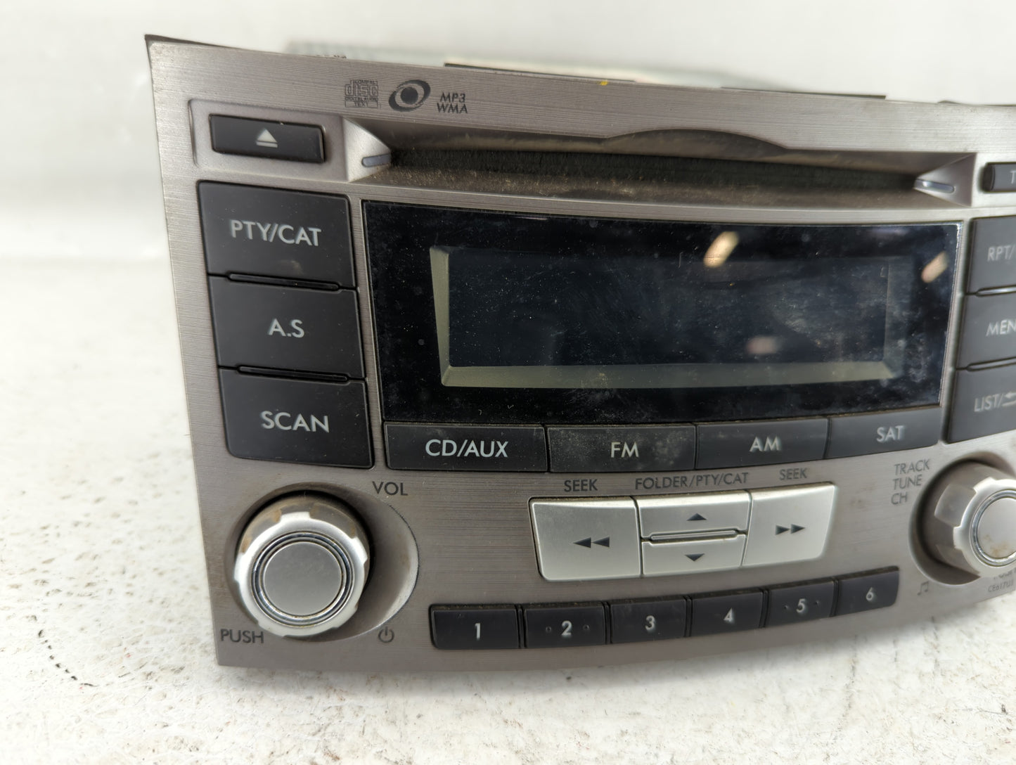 2012-2014 Subaru Legacy Am Fm Cd Player Radio Receiver - Oemusedautoparts1.com