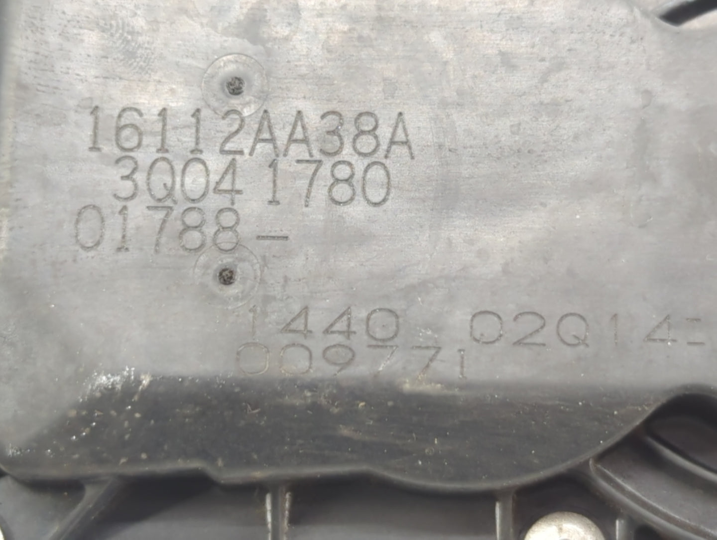2013-2019 Subaru Legacy Throttle Body P/N:16112AA38A Fits Fits 2013 2014 2015 2016 2017 2018 2019 OEM Used Auto Parts - Oemu