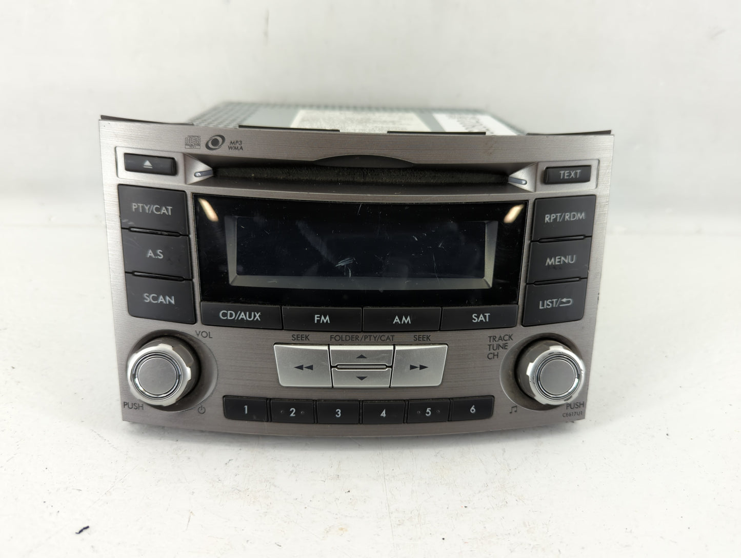 2012-2014 Subaru Legacy Am Fm Cd Player Radio Receiver - Oemusedautoparts1.com