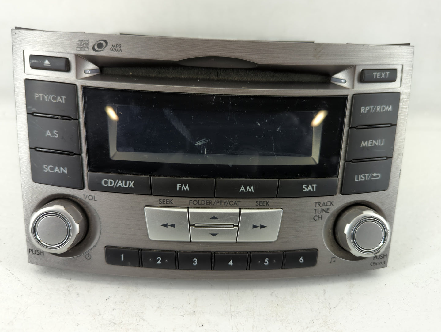 2012-2014 Subaru Legacy Am Fm Cd Player Radio Receiver - Oemusedautoparts1.com