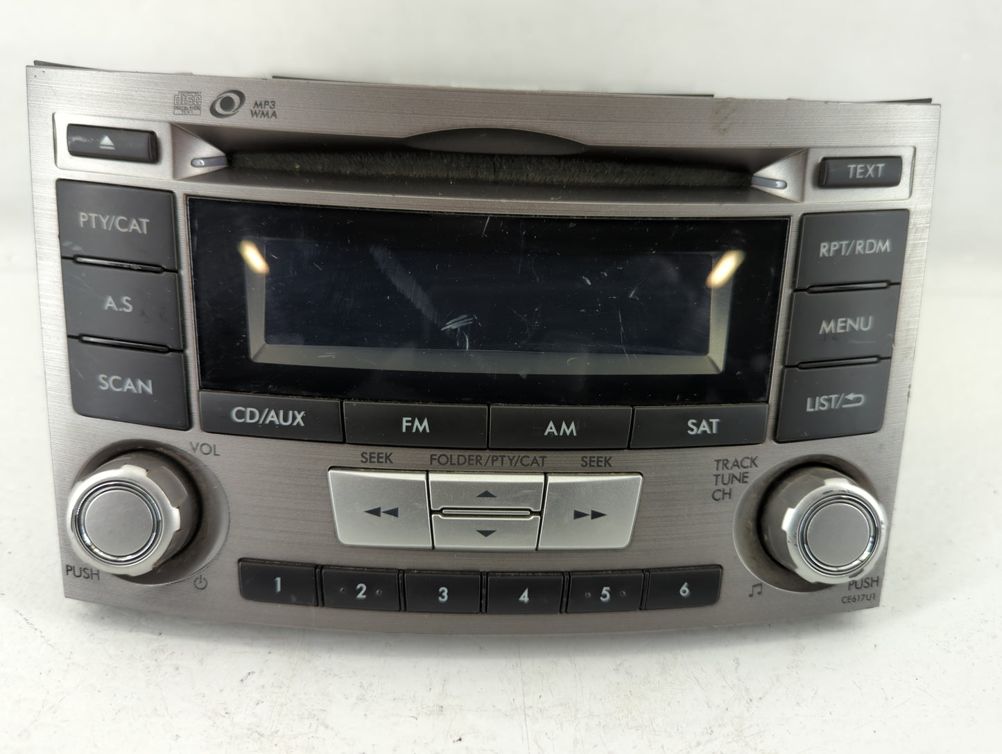 2012-2014 Subaru Legacy Am Fm Cd Player Radio Receiver - Oemusedautoparts1.com