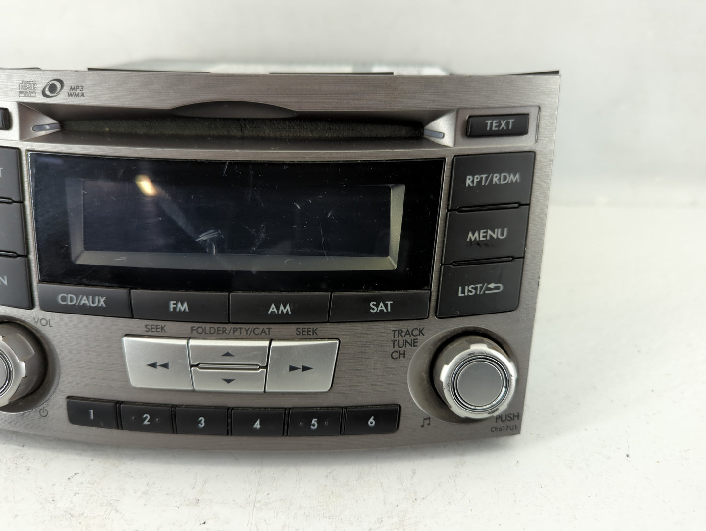 2012-2014 Subaru Legacy Am Fm Cd Player Radio Receiver - Oemusedautoparts1.com
