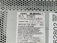 2012-2014 Subaru Legacy Am Fm Cd Player Radio Receiver - Oemusedautoparts1.com