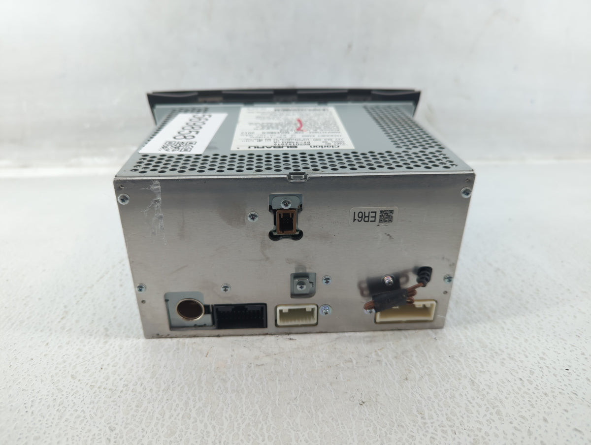 2012-2014 Subaru Legacy Radio AM FM Cd Player Receiver Replacement P/N:86201AJ61A Fits Fits 2012 2013 2014 OEM Used Auto Par