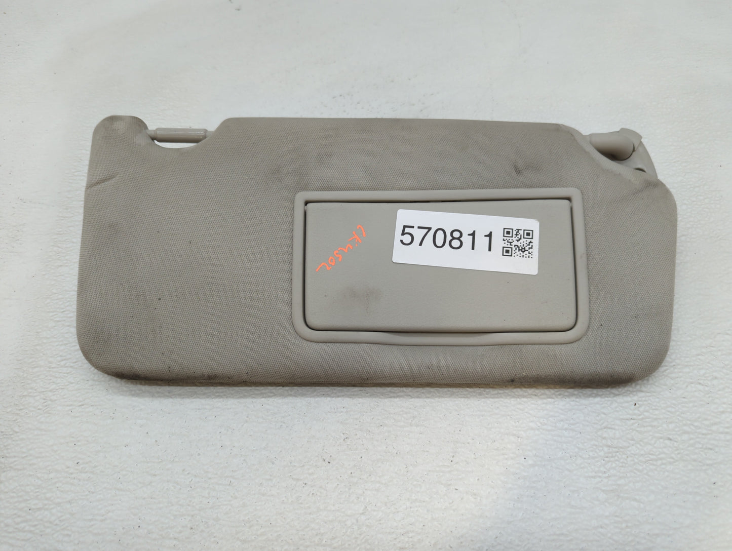 2010-2014 Subaru Legacy Sun Visor Shade Replacement Passenger Right Mirror Fits Fits 2010 2011 2012 2013 2014 OEM Used Auto 