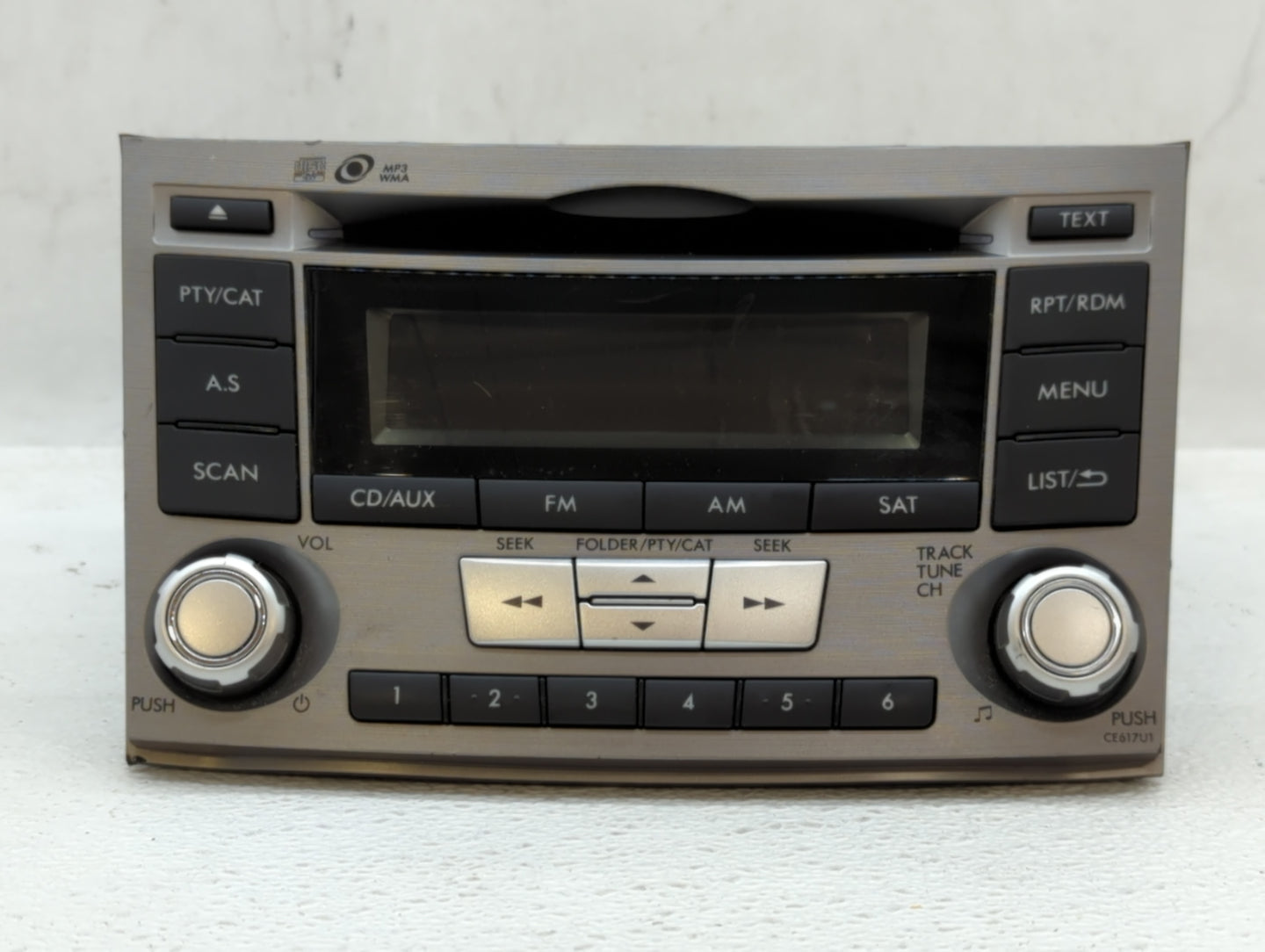 2012-2014 Subaru Legacy Am Fm Cd Player Radio Receiver - Oemusedautoparts1.com