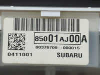 2013-2014 Subaru Legacy Instrument Cluster Speedometer Gauges P/N:85001AJ00A Fits Fits 2013 2014 OEM Used Auto Parts - Oemus