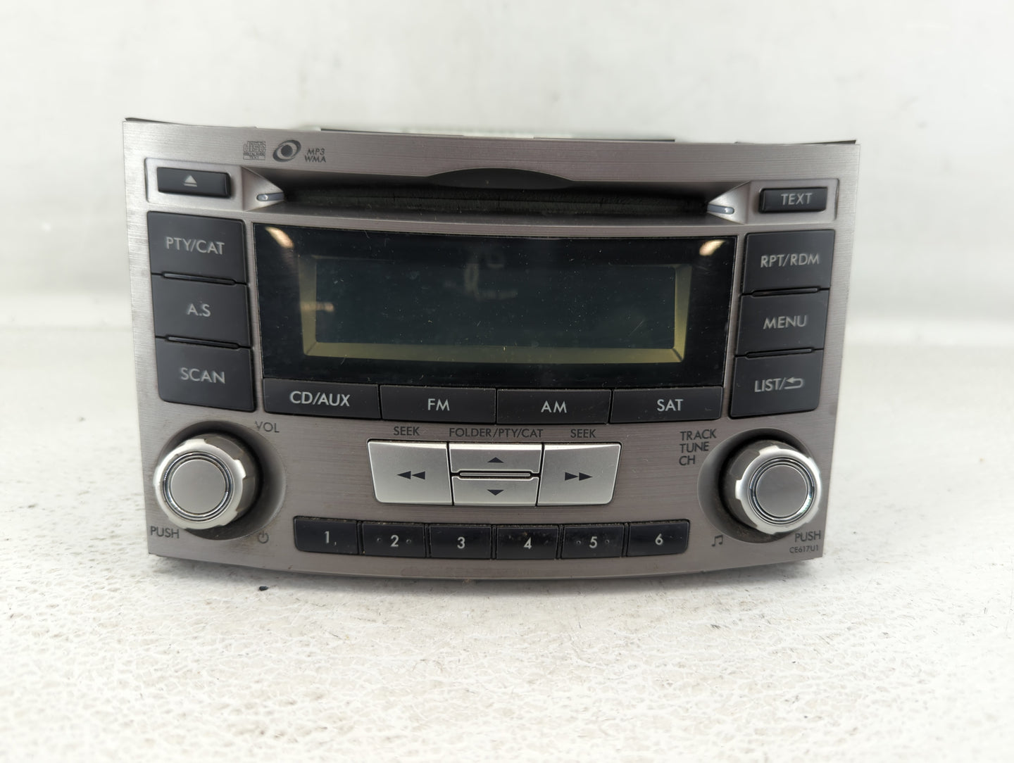 2012-2014 Subaru Legacy Am Fm Cd Player Radio Receiver - Oemusedautoparts1.com