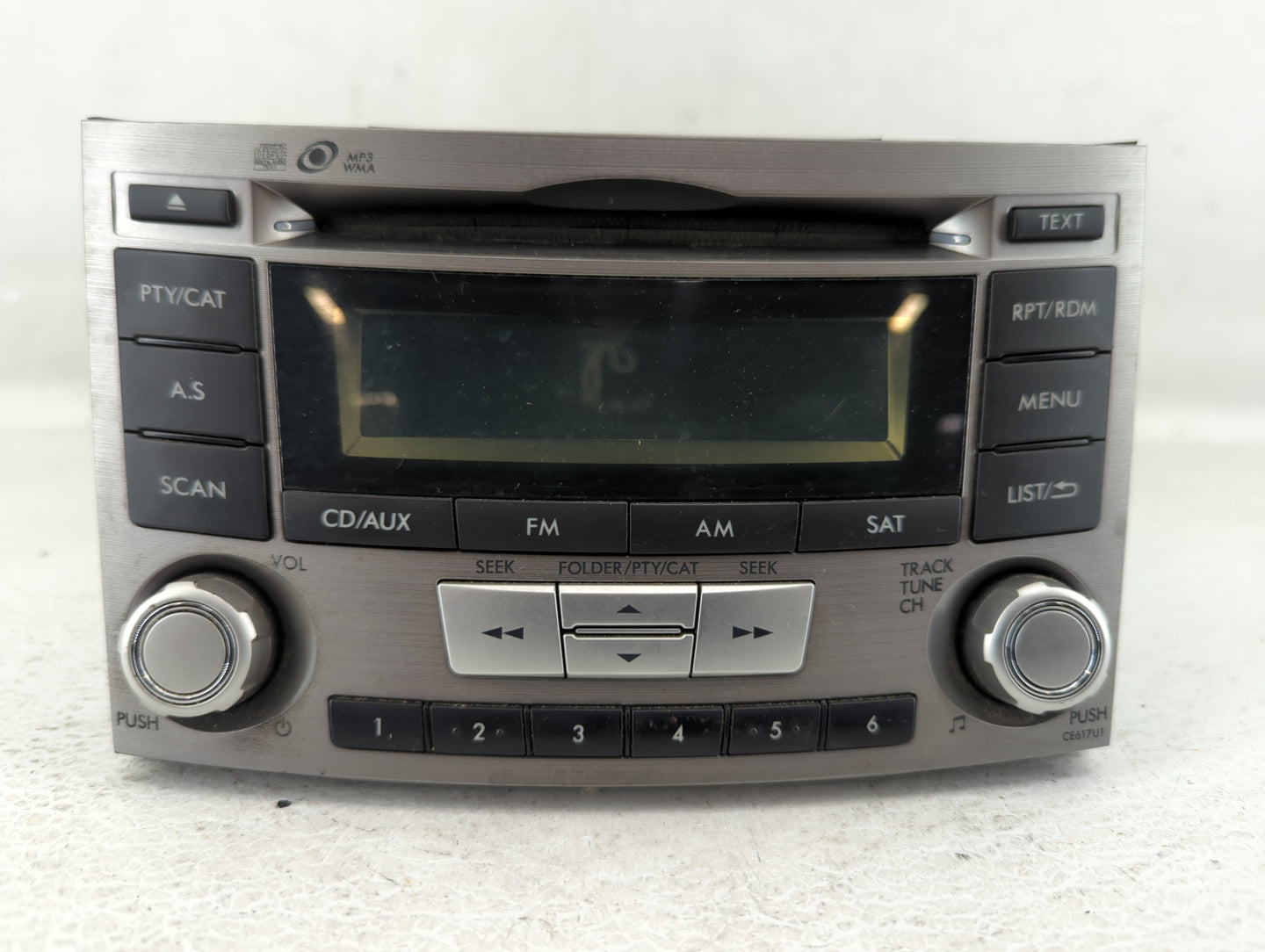 2012-2014 Subaru Legacy Am Fm Cd Player Radio Receiver - Oemusedautoparts1.com