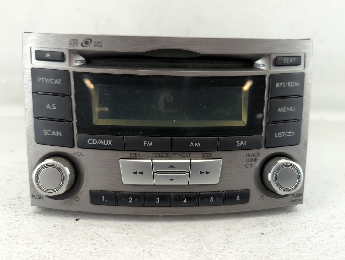 2012-2014 Subaru Legacy Am Fm Cd Player Radio Receiver - Oemusedautoparts1.com