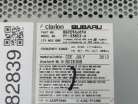 2012-2014 Subaru Legacy Am Fm Cd Player Radio Receiver - Oemusedautoparts1.com